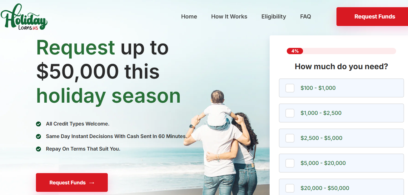 Holiday Loans.US Preview