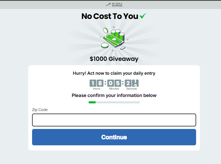 MyAmericanPrizes  1000 Giveaway - US  Facebook  Preview