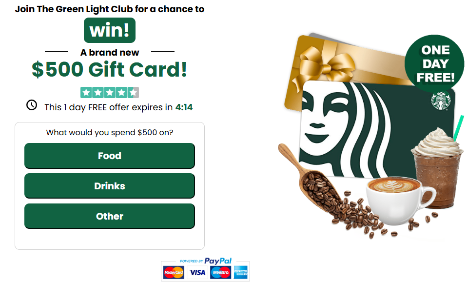 Starbucks - PayPal - CPL Preview