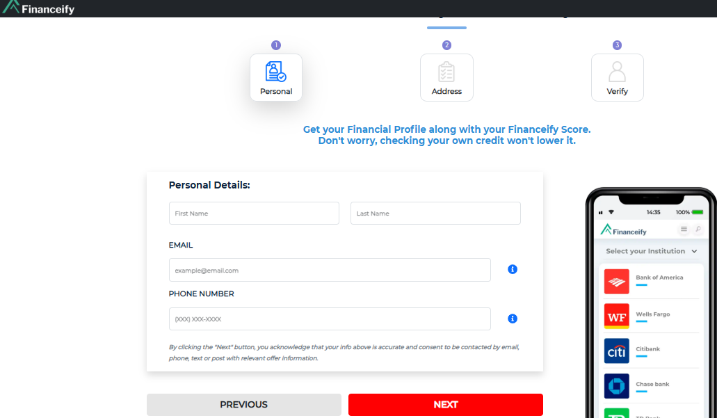 Financeify - Credit Score US RS  Preview