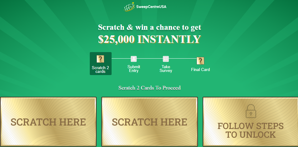 TheAmericanSweepstakes-25k scratch to win-SOI Preview