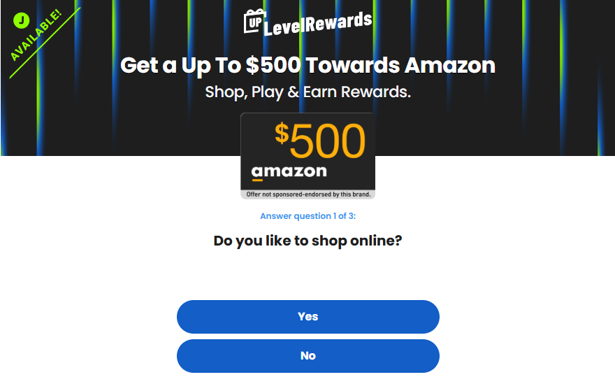 D Rewards US - Amazon  500 - Soi Preview