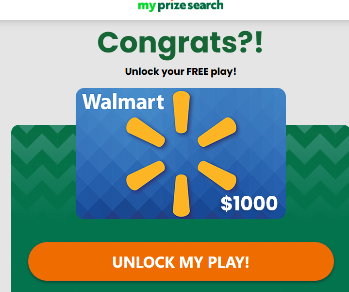 Chance -  1000 Walmart Giftcard v2 - Prefill Enabled  SOI  US Preview