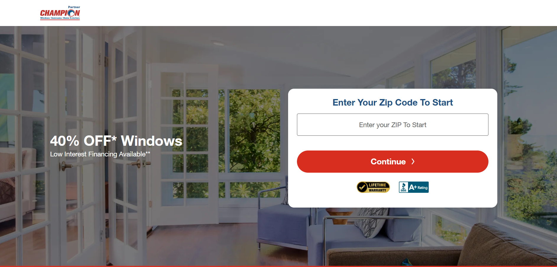 Champion Window Quotes - US - Proof Needed Preview