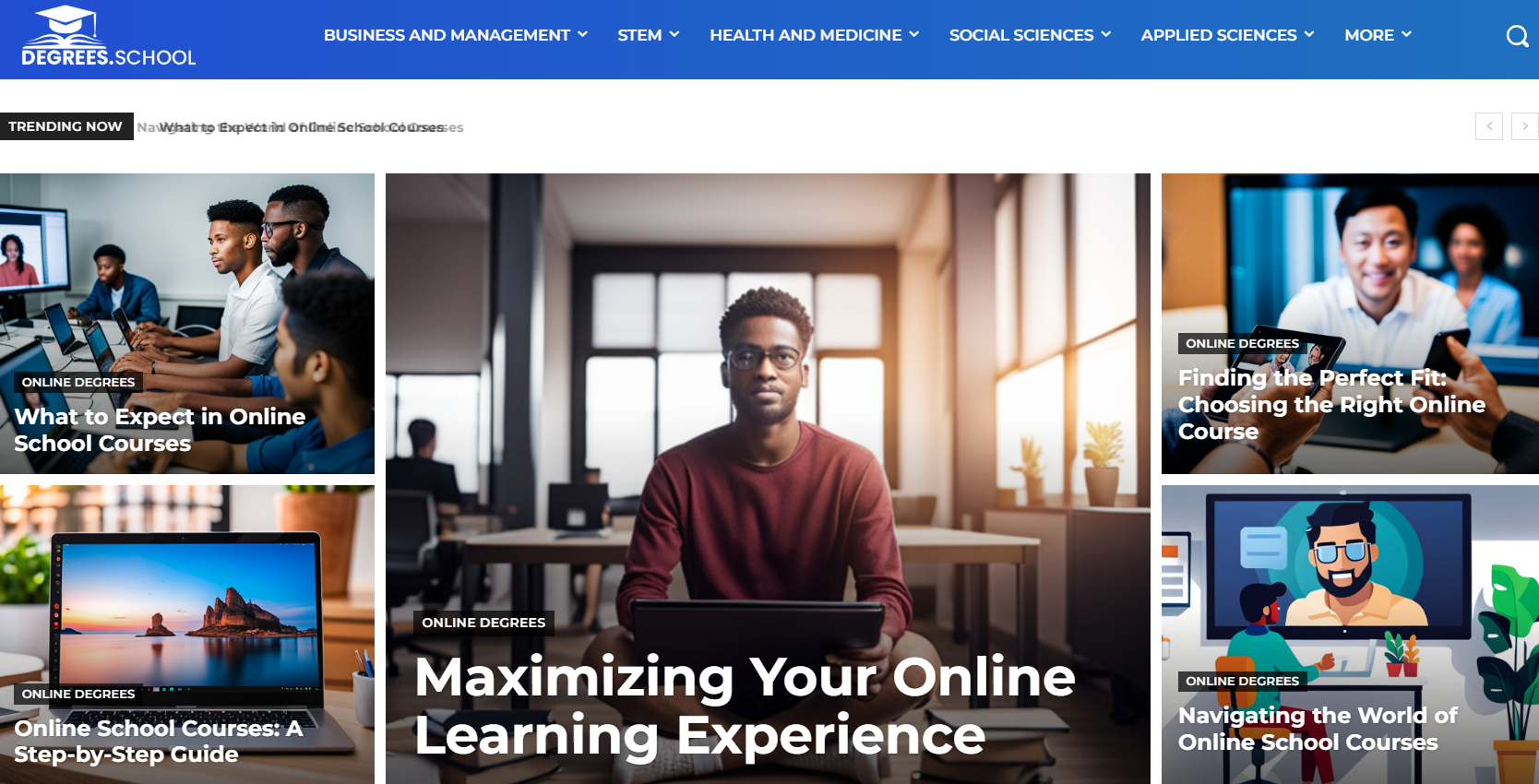 Degrees.School - US - RevShare Preview