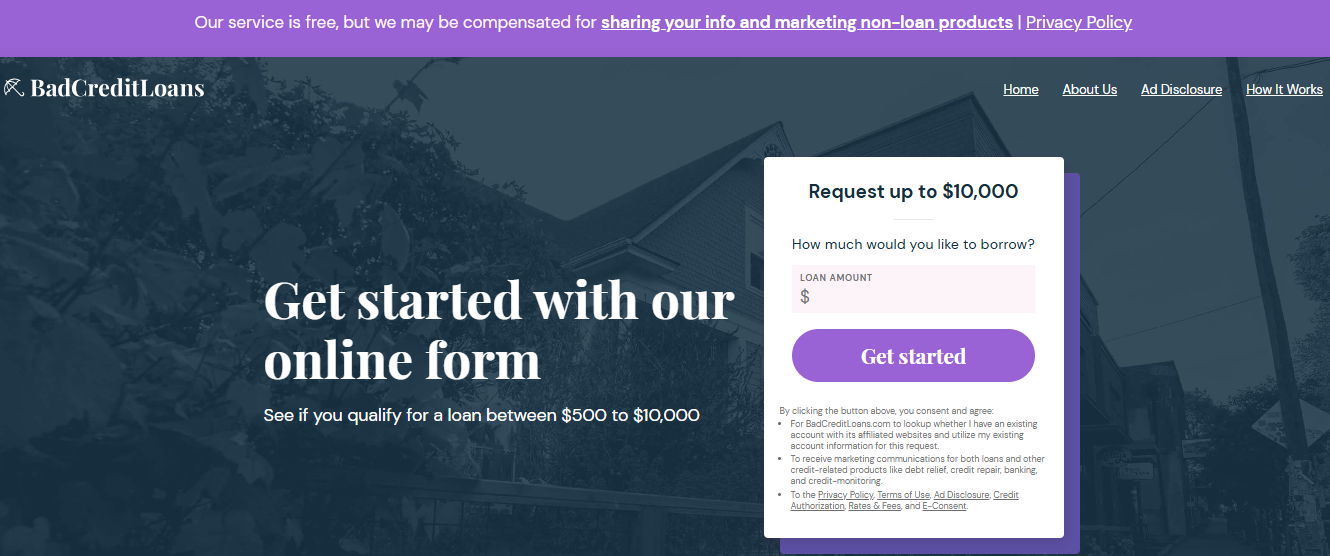 BadCreditLoans v2 Preview