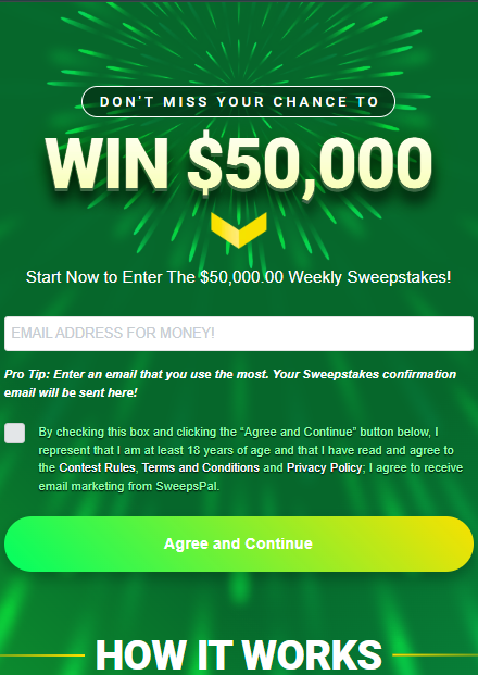 Win 50K - CPL - SOI - Incent Allowed - US Preview