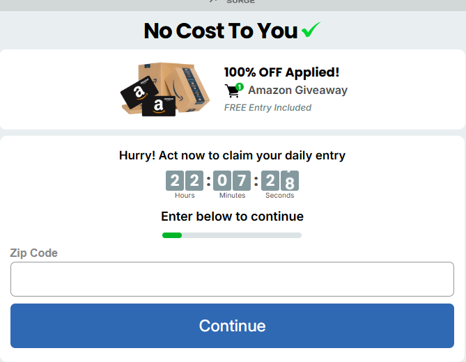MyDailySurge-- 1000 Amazon-SOI-US Preview